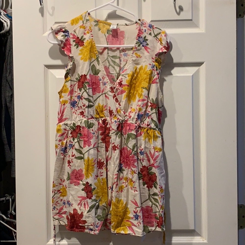 Maternity tank blouse